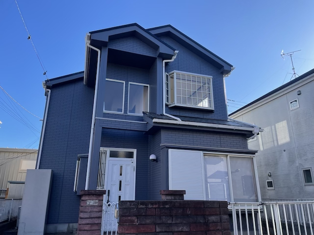 春日部市　サイディング外壁塗装工事　完成写真４